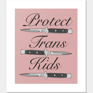 Protect Trans Kids Posters and Art